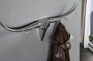 CUIER DECORATIV BULL 20076 DIN ALUMINIU STIL MODERN - Img 3