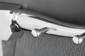 CUIER DECORATIV BULL 20076 DIN ALUMINIU STIL MODERN - Img 5