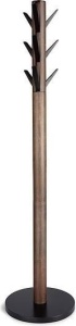 CUIER FLAPPER, NEGRU/NUC, DIN LEMN MASIV, STIL MODERN, B2