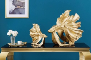 DECORATIUNE, FISH CROWNTAIL 35CM, COD 43172, POLIRASINA, DIVERSE NUANTE - Img 5
