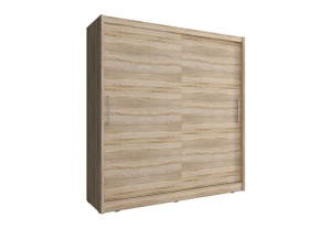 DULAP DORMITOR WIKI 180 STEJAR SONOMA DESIGN MODERN PSK - Img 1
