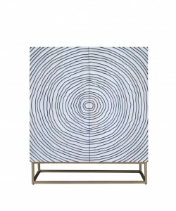 DULAP LIVING 120CM, ZEN, LEMN DE MANGO SI CADRUL DIN METAL, ARTIM GROUP COLLECTION - Img 2