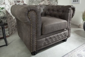 FOTOLIU CLASIC, CHESTERFIELD II GRI ANTICHIZAT, COD 40519 - Img 2