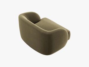 FOTOLIU MILEY, 103 CM, VERDE 77, TAPITERIE DIN CATIFEA, DESIGN DEOSEBIT - Img 2