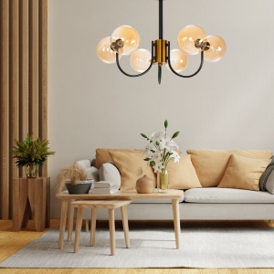 Lampa APP1120-6CP Gold - Img 4