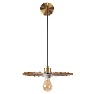 Lampa de perete APP1356-1W OLD GOLD 30 cm - Img 3