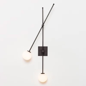 Lampa de perete APP1595-2W black - Img 3