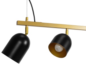 Lampă de tavan APP1031-4CP Black - Img 3