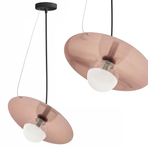 Lampă de tavan APP1418-CP BLACK ROSE GOLD