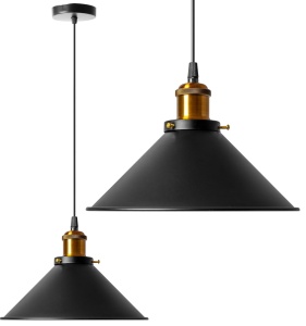 LAMPA DE TAVAN SUSPENDABILA PORTO BLACK