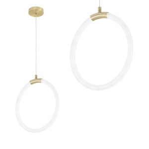Lampa LED G020-CP Gold
