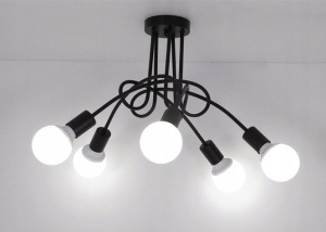 Lampa Paradise 5 Black 392252 - Img 3