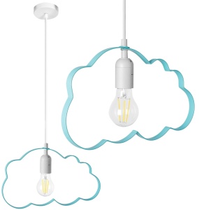 LAMPA SUSPENDABILA norisori bleu