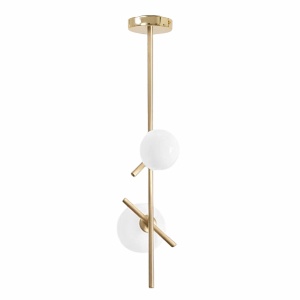 Lampă suspendată APP1666-2CP Gold