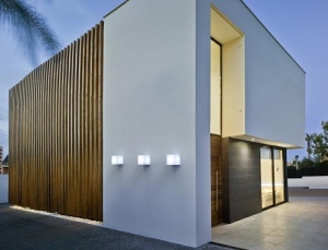 LAMPADAR EXTERIOR ILUMINAT CUBY 20 WALL STIL MODERN B2 - Img 2
