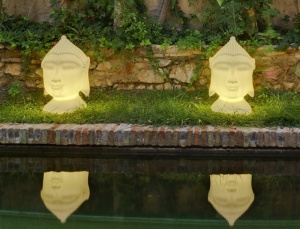 LAMPADAR EXTERIOR ILUMINAT GOA 40 SOLAR STIL MODERN B2