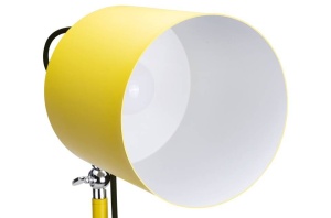 LAMPADAR LEKTOR, GALBEN, DIN ALUMINIU, STIL MODERN, B2 - Img 5