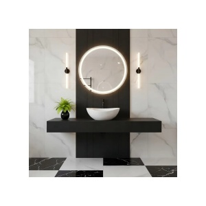 LAVOAR PE BLAT ASIMETRIC, BASARO WIKTORIA 47 CM, DIN CERAMICA, CALITATE SUPERIOARA, REA