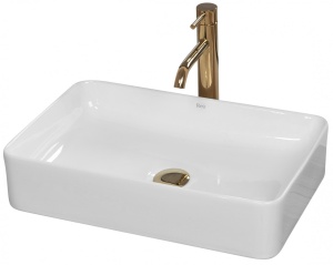 LAVOAR REA AVIA, 51 CM, ALB, DIN CERAMICA, CALITATE SUPERIOARA - Img 5