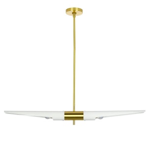LUSTRA APOLLO 1,ALB/AURIU, DIN METAL, STIL MODERN, B2