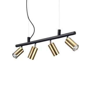 LUSTRA DYNAMITE SP4, NEGRU/ALAMA, DIN METAL, STIL MODERNX