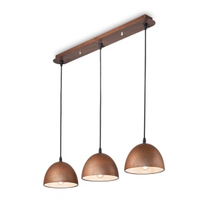 LUSTRA FOLK SP3 , CORTEN, DESIGN VINTAGE, IDEAL LUX