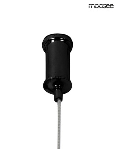 LUSTRA LASSO 300 SMART, NEAGRA, CONFECTIONATA DIN OTEL, STIL MODERN - Img 3