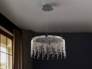 LUSTRA LED SI CRISTAL ANASTASIA 568581 - DESIGN MODERN - SCHULLER