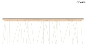 LUSTRA LIBERTY LINE 8 GOLD, CONFECTIONATA DIN STICLA SI METAL, STIL MODERN - Img 7
