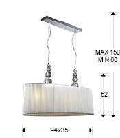 LUSTRA MERCURY 664115 DESIGN MODERN SCHULLER - Img 3