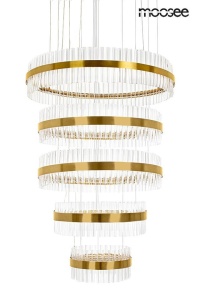 LUSTRA MODERNA 200CM, GHIA 5, DIN METAL SI STICLA, DESIGN EXCLUSIVIST