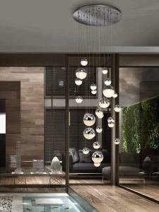 LUSTRA/PLAFONIERA LED SPHERE 793971G - DESIGN MODERN - SCHULLER