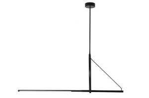 LUSTRA STICK, NEAGRA, CONFECTIONATA DIN METAL SI ACRIL, STIL MODERN - Img 2