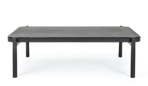 MASA DE GRADINA/TERASA FLORENCIA, GRI GRAFIT, CONFECTIONATA DIN ALUMINIU, STIL MODERN MINIMALIST - Img 2