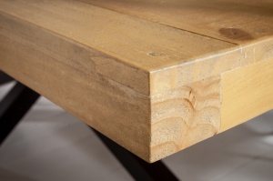 MASA DE SUFRAGERIE, GALAXY 200CM, LEMN MASIV DE PIN, DESIGN INDUSTRIAL, ARTIM GROUP SELECTION - Img 2