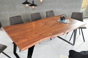 MASA DE SUFRAGERIE, ORGANIC 175CM, LEMN MASIV/ METAL, DESIGN INDUSTRIAL, ARTIM GROUP SELECTION