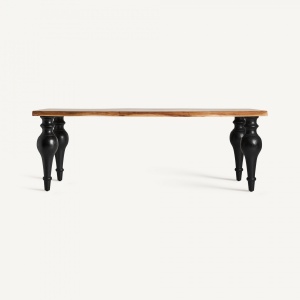 MASA DEOSEBITA, ZENICA 220CM, DIN LEMN DE SALCAM, MARO/NEGRU, ARTIM GROUP SELECTION
