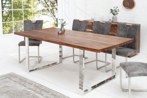 MASA DIN LEMN MASIV FIRE&EARTH 37476 - DESIGN INDUSTRIAL