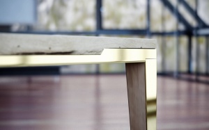 MASA DINING ESSENCE 001 240x100, DIN METAL SI LEMN MASIV, STIL MODERN B2 - Img 3