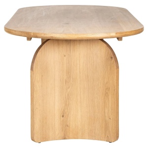 MASA DINING FAIRMONT, 235 CM, NATUR, DIN LEMN DE STEJAR, RICHMOND INTERIORS - Img 3