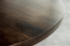 MASA DINING IRON CRAFT 120CM, ROTUNDA, DIN LEMN DE MANGO SI PICIOARE DE METAL, CULOARE TAUPE, ARTIM GROUP SELECTION - Img 8