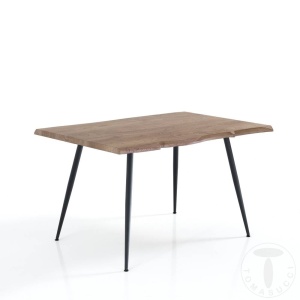 MASA ELEGANTA 120CM, NELL, COD 4403, STIL MODERN, REALIZATA DIN METAL SI MDF