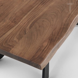 MASA ELEGANTA DIN LEMN 195CM, AMON, COD 4297, STIL MODERN, REALIZATA DIN LEMN MASIV DE SALCAM - Img 3