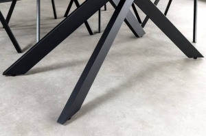 MASA EXTENSIBILA ALPINE, 160/200CM, METAL, MDF SI CERAMICA, ASPECT MARMURA, ARTIM GROUP SELECTION - Img 4