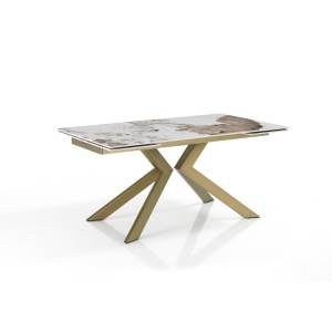MASA EXTENSIBILA DE LUX, STAR ONICE, 160/240CM, METAL SI CERAMICA, ARTIM GROUP SELECTION