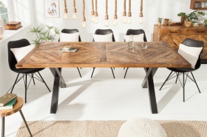 MASA LIVING 160CM, INFINITY HOME, DIN LEMN SI METAL, ARTIM GROUP SELECTION
