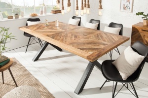 MASA LIVING, INFINITY HOME 200 CM, DIN METAL SI LEMN MANGO, ARTIM GROUP SELECTION - Img 2
