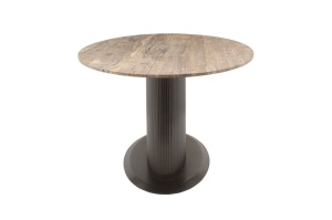 MASA LIVING OVALA, RUSSO 235CM, MDF SI TRAVERTIN, MARO, RICHMOND INTERIORS - Img 3