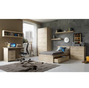 Masă PC, stejar san remo, ORESTES, 0000210482