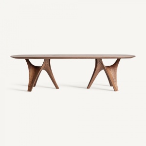MASA SUFRAGERIE DEOSEBITA, BILZEN 280CM, FURNIR/MDF SI FIBRA DE STICLA, MARO, ARTIM GROUP SELECTION